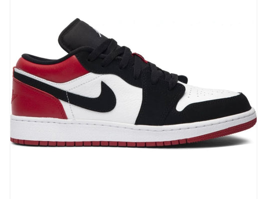 AIR JORDAN 1 LOW ELEVATE- BLACK TOE