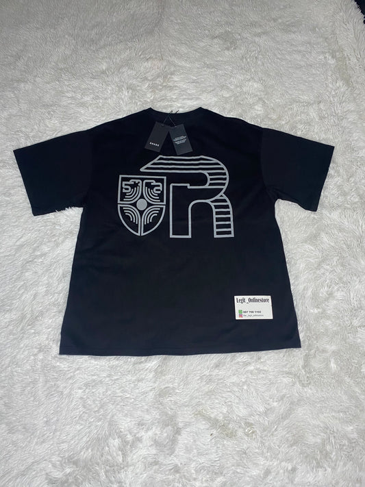 RHUDE BLACK T-SHIRT