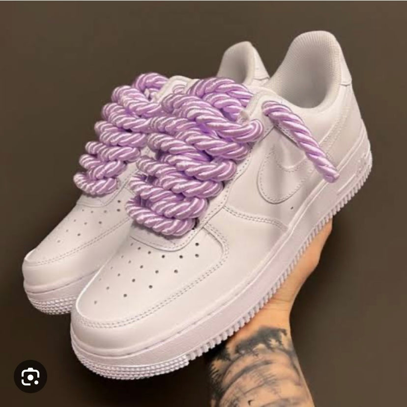 AIR FORCE 1- Purple Ropes