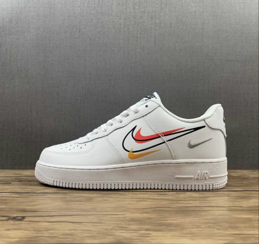 AIR FORCE 1 LOW - MULTI-SWOOSH WHITE