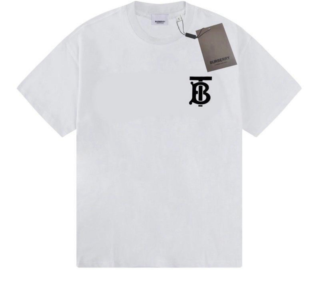 BURBERRY TEE - WHITE